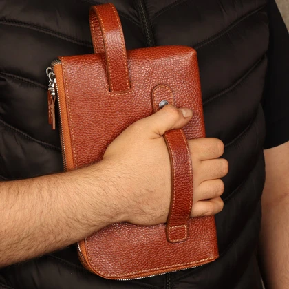 کیف دستی مردانه بیورا مدل pa015