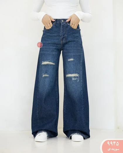 شلوار جین شافل رویال 9945