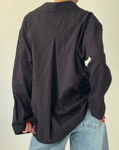 شومیز زاپ پشت پیلی کد 500436