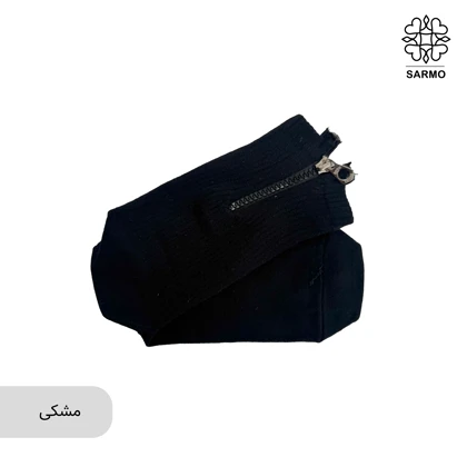 جوراب طرح زیپ‌دار ساق‌دار