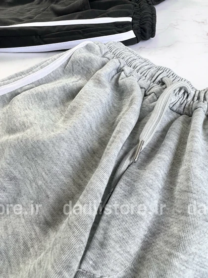 شورتک بلند نخ پنبه بغل خط‌دار