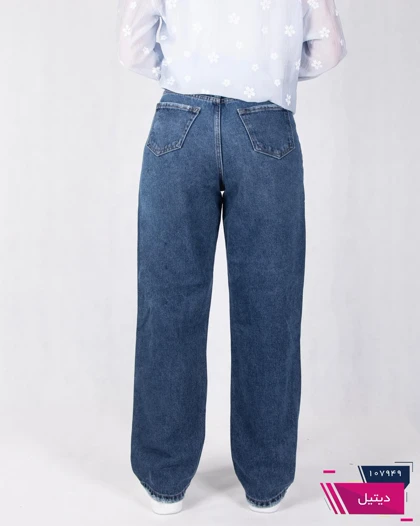 شلوار جین دخترونه رگولار/THREEJEAN/22503