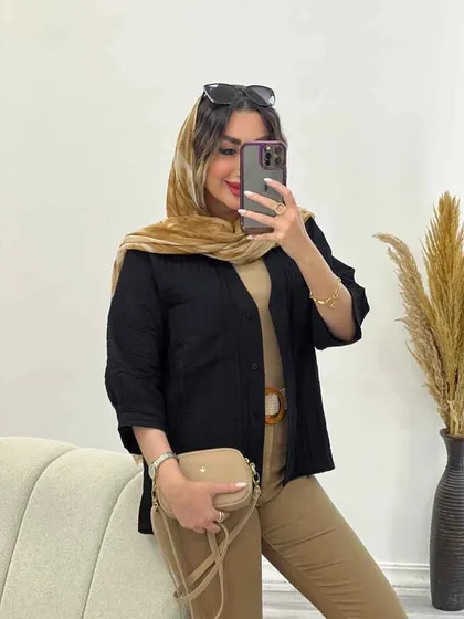 شومیز دو جیب دیما
