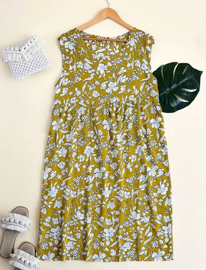 پیراهن نخ کدری کد 1913