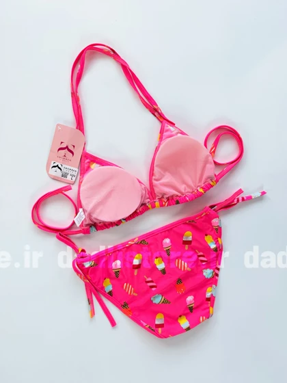 بیکینی کاپ متحرک طرح بستنی