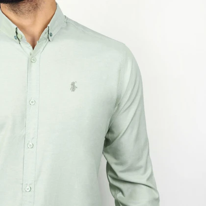 پیراهن آستین بلند ساده مردانه مدل 61029102