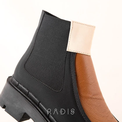 نیم بوت زنانه چرم رادیس مدل SETILA کد 659-M.MC