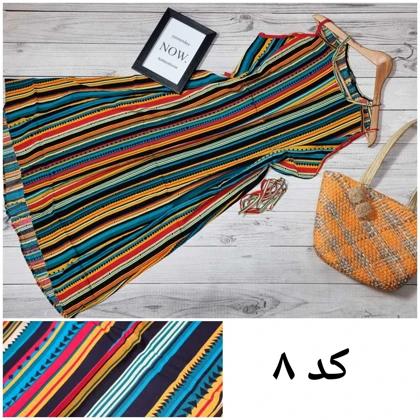 پیراهن ساحلی دوبند مروارید کد 20115