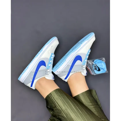 کتانی کژوال نایک اس بی دانک طوسی آبی Nike Sb Dunk Low