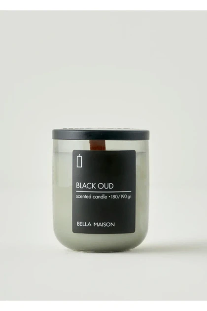 ست رایحه Bella Maison مدل Black Oud موم سویا - مشکی