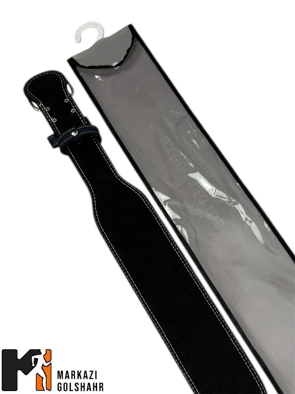 کمربند بدنسازی سگکی چرم باریک کد 2006350