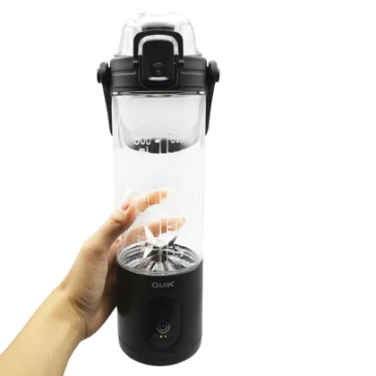 مخلوط کن شارژی کوئیک شش تیغه مدل Q9 ظرفیت 0.7 لیتر