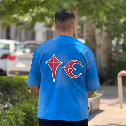 تیشرت ثاگ کلاب THUG CLUB آبی 316