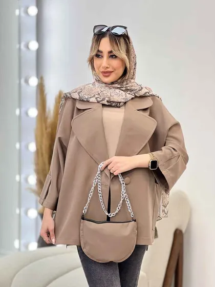 مانتو مازراتی کیف دار