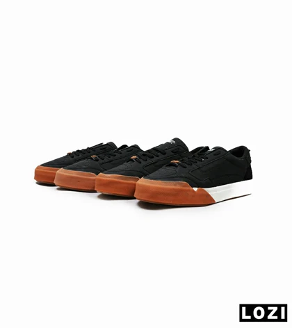 کفش اسنیکرزمردانه مشکی قهوه ای PULL& BEAR