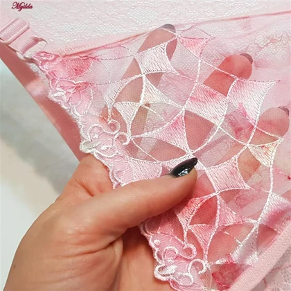 ست شورت و سوتین زنانه فنردار صورتی کارنا رز کد 1041-41