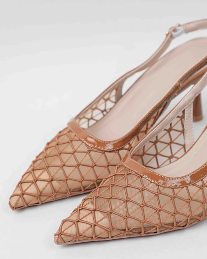 83311_55 - پاشنه توری بافت درشت 83311_55