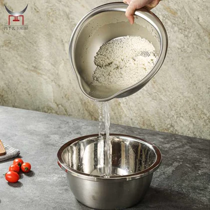 آبکش استیل چند منظوره یونیک پلاس /Unique plus