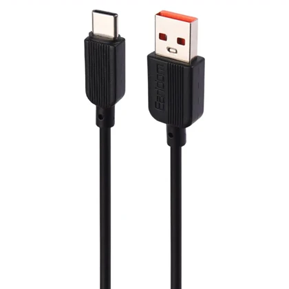 کابل شارژ USB-C ارلدام Earldom مدل EC-183C جریان 3 آمپر 1 متر