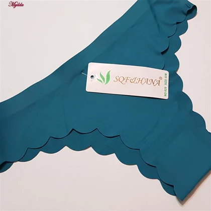 شورت زنانه مدل لیزری آبی اس کیو اف هانا