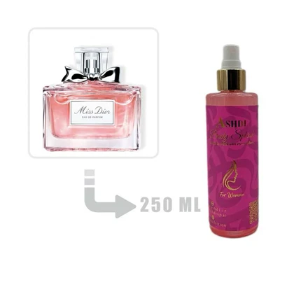 بادی اسپلش عطر ادکلن دیور میس دیور زنانه 250 میل Dior Miss Dior for Woman 250ml