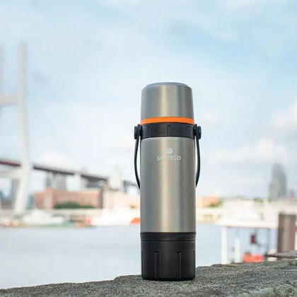 قهوه ساز و فلاسک دوجداره SANTECO KAFE 650ml