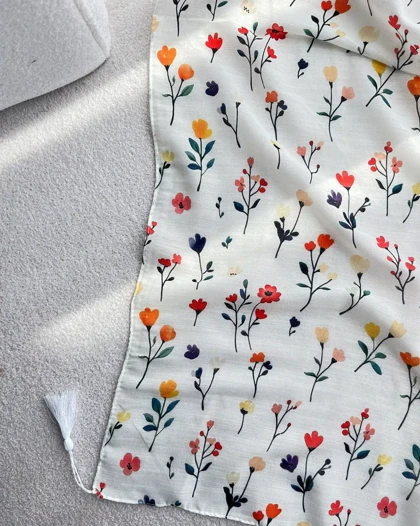 شال میکس گل‌گلی تابستانه 4368