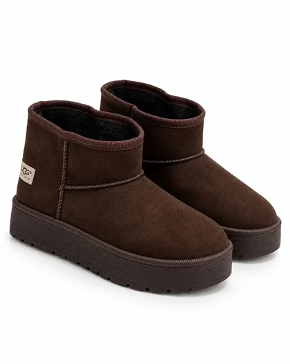 نیم‌بوت آگ قهوه‌ای زنانه UGG