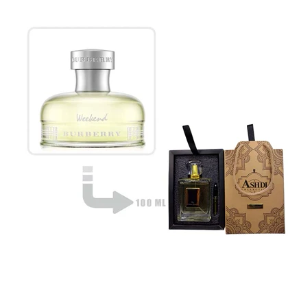 عطر ادکلن باربری ویکند زنانه 100 میل اشدی Burberry Weekend for Woman Ashdi 100ml