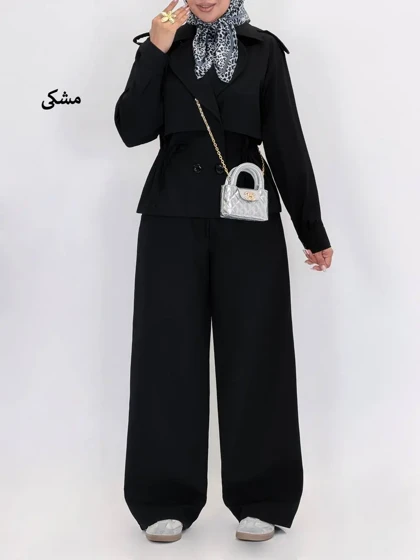 7574-کت و شلوار نارین