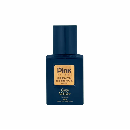 عطر پلاکدار مردانه پینک ویژوآل مدل Tom Ford Grey Vetiver حجم 30 میلی لیتر
