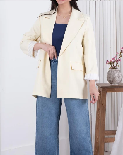 کت دخترونه آستین دوبل ZARA