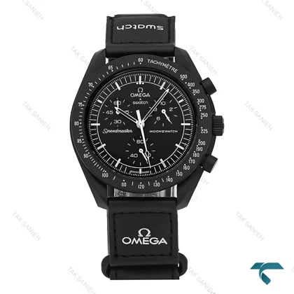 ساعت امگا سواچ ماموریت به ماه فول مشکی جدید Swatch-8320-U