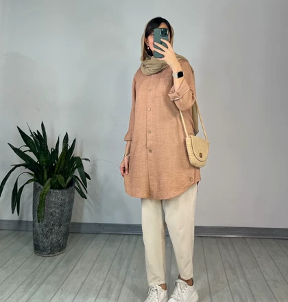 مانتو دکمه دار آواز 1