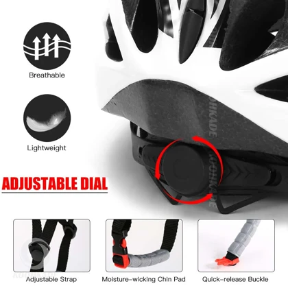 کلاه دوچرخه ریگلاژ دار A8
