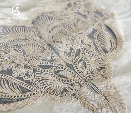 رومیزی ناهارخوری طرح اسلیمی دارای سایزبندی