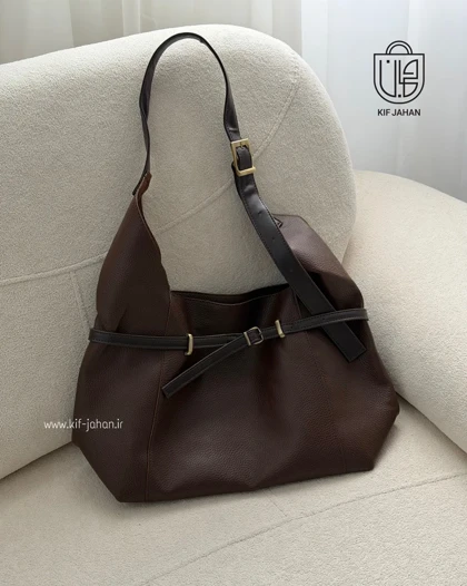 کیف بزرگ ناتاشا SH با جنس شرانگ ریز وارداتی