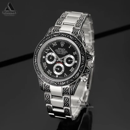 ساعت رولکس حکاکی شده Rolex Daytona Carving SK2