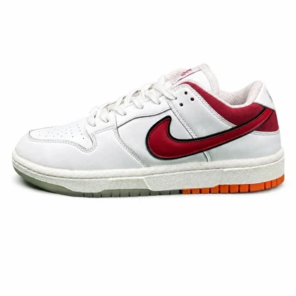 کفش کتانی مردانه نایک جردن SB سفید زیره قرمز Nike Jordan SB