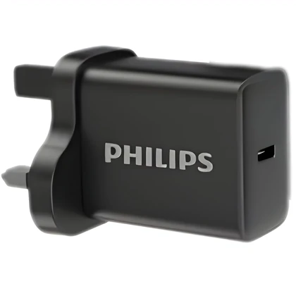 شارژر دیواری 30 وات فیلیپس Philips مدل DLP5312NB دوشاخه ایرانی