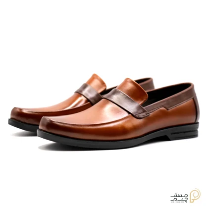کفش چرم اداری مردانه mrc1127-09