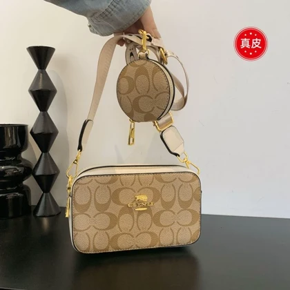 کیف دوشی زنانه وارداتی طرح coach کد665