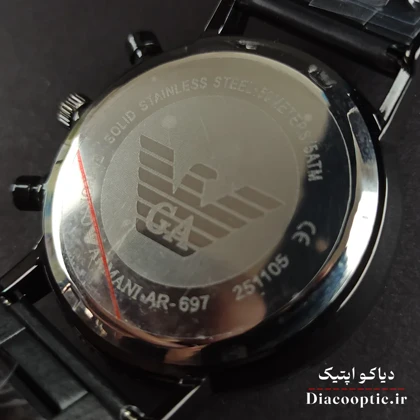 ساعت مچی مردانه برند امپریو آرمانی سه موتور مدلDO1165 با بند اضافه