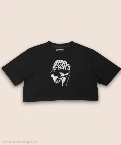 کراپ زنانه طرح تراویس اسکات کد 991