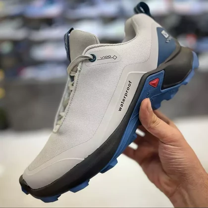 کتانی راحتی مردانه و زنانه ضد آب ویکو Vico water Proof رنگ طوسی آبی