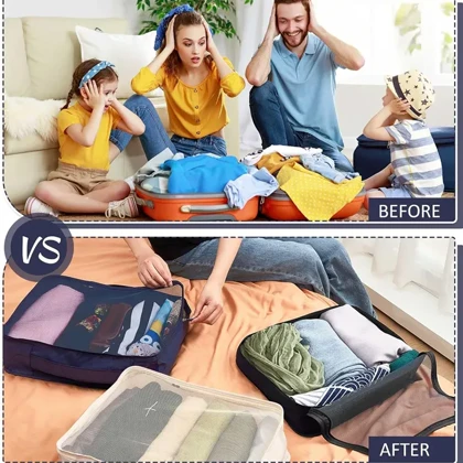 نظم دهنده چمدان مدل FORWARD - FCLT44112 سری چهار عددی