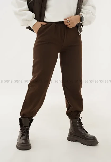 شلوار جاگر داخل کرکی کد1005037