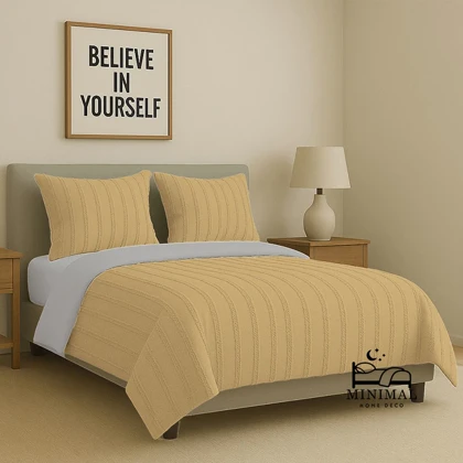 سرویس روتختی کاوری مینیمال طرح برجسته راه راه