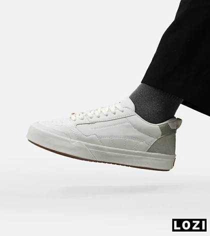کفش اسنیکرزمردانه سفید PULL& BEAR