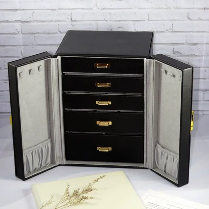 جعبه جواهرات مدل کشو دار طبقاتی کد G_Lnd_104